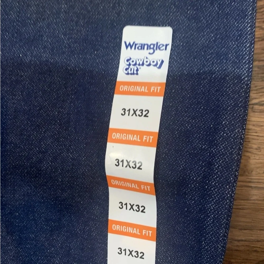 Men’s- Wrangler 13MWZ Original Cowboy Cut   Pro Rodeo New With Tags - size 31x32 - Picture 4 of 5